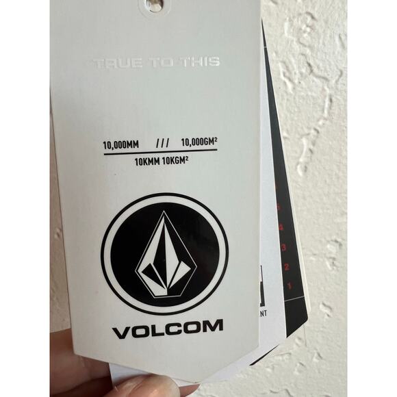 Girl’s M Volcom So Minty Tan Hooded Insulated Jacket Faux Fur NWT - Picture 8 of 16